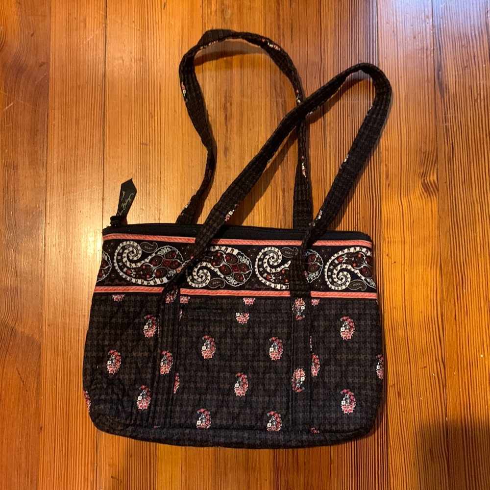 Red and black Vera Bradley bag